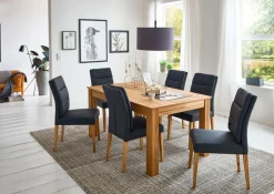 Relita Esstisch »Family« mit Auszugsfunktion, Eiche geölt, massiv
