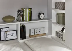 Relita Etagenbett 2 Schlafgelegenheiten, Kleiderschrank, Regalablagen u. Bettschublade