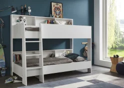 Relita Etagenbett »Sway« 2 Liegeflächen, mit Leiter, rückseitige Regale