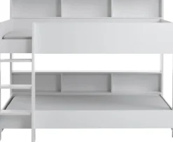 Relita Etagenbett »Sway« 2 Liegeflächen, mit Leiter, rückseitige Regale