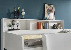 Relita Etagenbett »Sway« 2 Liegeflächen, mit Leiter, rückseitige Regale