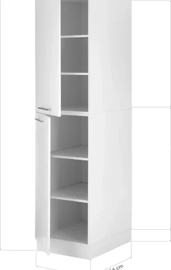 RESPEKTA Hochschrank »Clara« (B x T x H) 50 x 67,6 x 200 cm