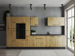 RESPEKTA Küchenzeile »Oliver« Breite 370 cm, 90 cm Arbeitshöhe, in exklusiver Konfiguration für OTTO