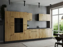 RESPEKTA Küchenzeile »Oliver« Breite 370 cm, 90 cm Arbeitshöhe, in exklusiver Konfiguration für OTTO