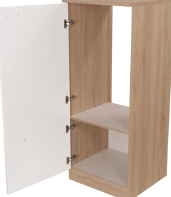 RESPEKTA Kühlumbauschrank »Merle« Breite 60 cm, Türen wechselseitig anschlagbar, Höhe 144,8 cm