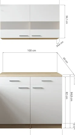 RESPEKTA Mehrzweckschrank-Set »Merle«