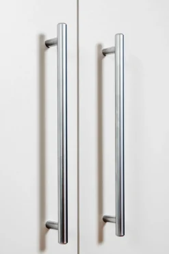 RESPEKTA Pantryküche »Peter, Kochfeld von SCHOTT CERAN®, wahlw. mit Mikrowelle, Korpus Weiß« Breite 104 cm, in exclusiver Konfiguration für OTTO