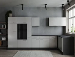 RESPEKTA Winkelküche »Oliver« Breite 370 cm, 90 cm Arbeitshöhe, in exklusiver Konfiguration für OTTO