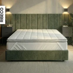 RIBECO Topper »Aaron MINI, Topper 90x200 cm,140x200, 180x200 cm & mehr« Matratze, Boxspringbett geeignet, ergonomisch, Made in EU, RG 40