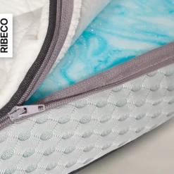 RIBECO Topper »Aaron MINI, Topper 90x200 cm,140x200, 180x200 cm & mehr« Matratze, Boxspringbett geeignet, ergonomisch, Made in EU, RG 40