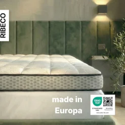 RIBECO Topper »Aaron MINI, Topper 90x200 cm,140x200, 180x200 cm & mehr« Matratze, Boxspringbett geeignet, ergonomisch, Made in EU, RG 40