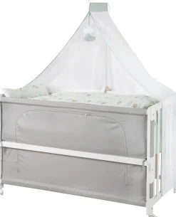 roba® Babybett »Room Bed - Woodland Buddies« als Beistell-, Kinder- und Juniorbett verwendbar