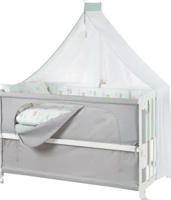 roba® Babybett »Room Bed - Woodland Buddies« als Beistell-, Kinder- und Juniorbett verwendbar