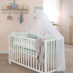 roba® Babybett »Room Bed - Woodland Buddies« als Beistell-, Kinder- und Juniorbett verwendbar