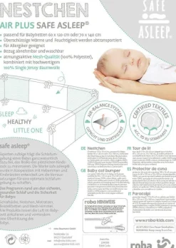 roba® Bettnestchen »Air PLUS safe asleep®, Sternenzauber«
