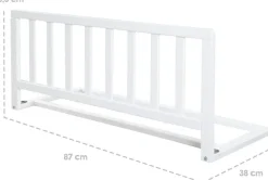 roba® Bettschutzgitter »Bettschutzgitter 90 cm, weiß«
