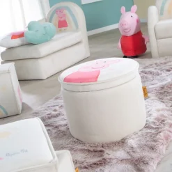 roba® Kinderhocker »Peppa Pig, rund«