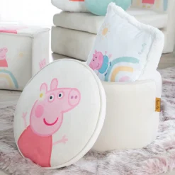 roba® Kinderhocker »Peppa Pig, rund«
