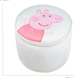 roba® Kinderhocker »Peppa Pig, rund«