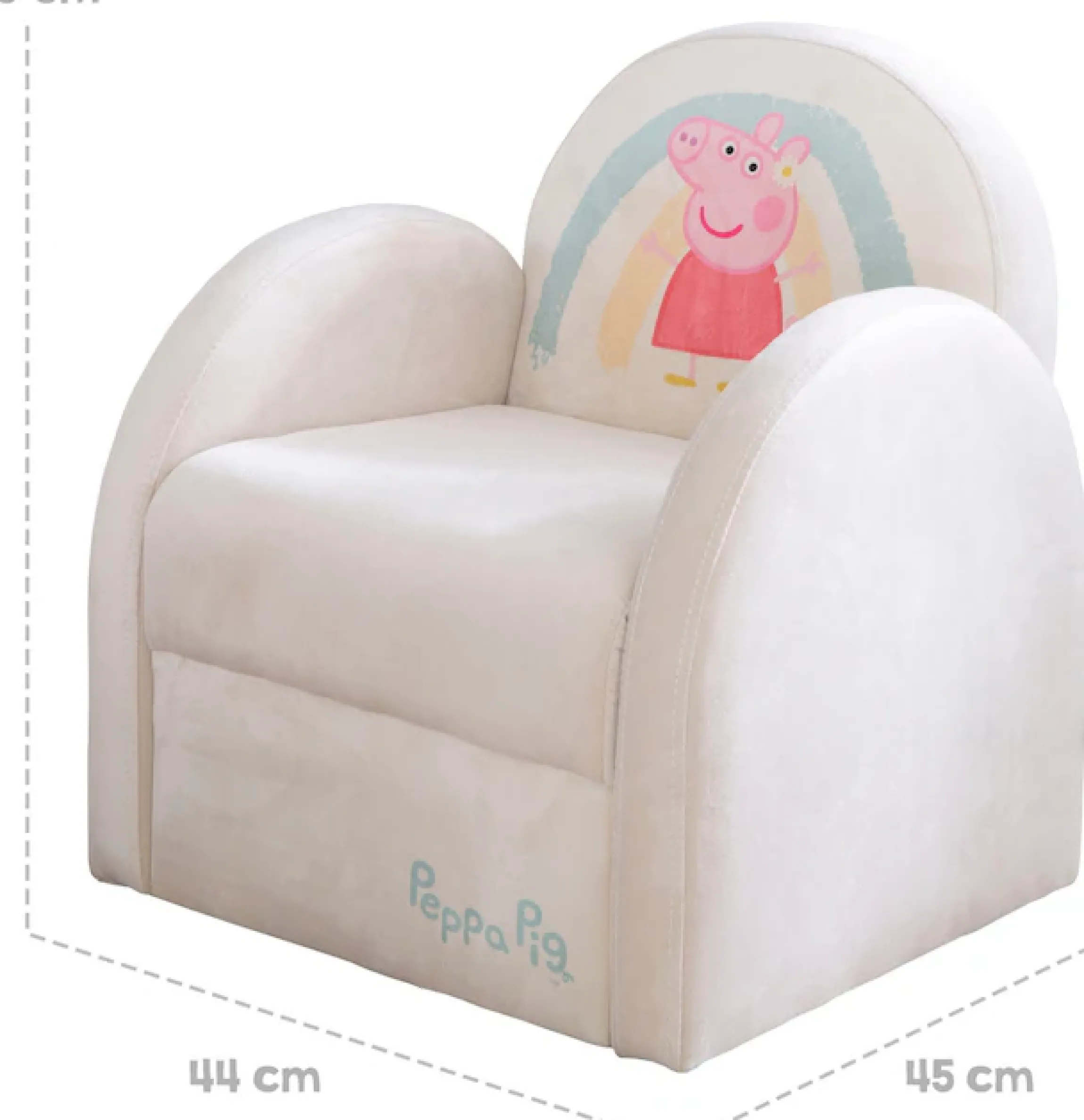 roba® Kindersessel »Peppa Pig« mit runden Armlehnen