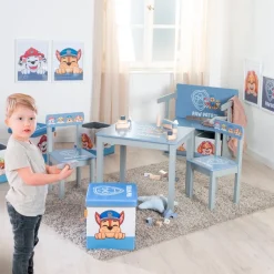 roba® Kindersitzgruppe »Paw Patrol« Set,mit Tisch und 2 Kinderstühlen