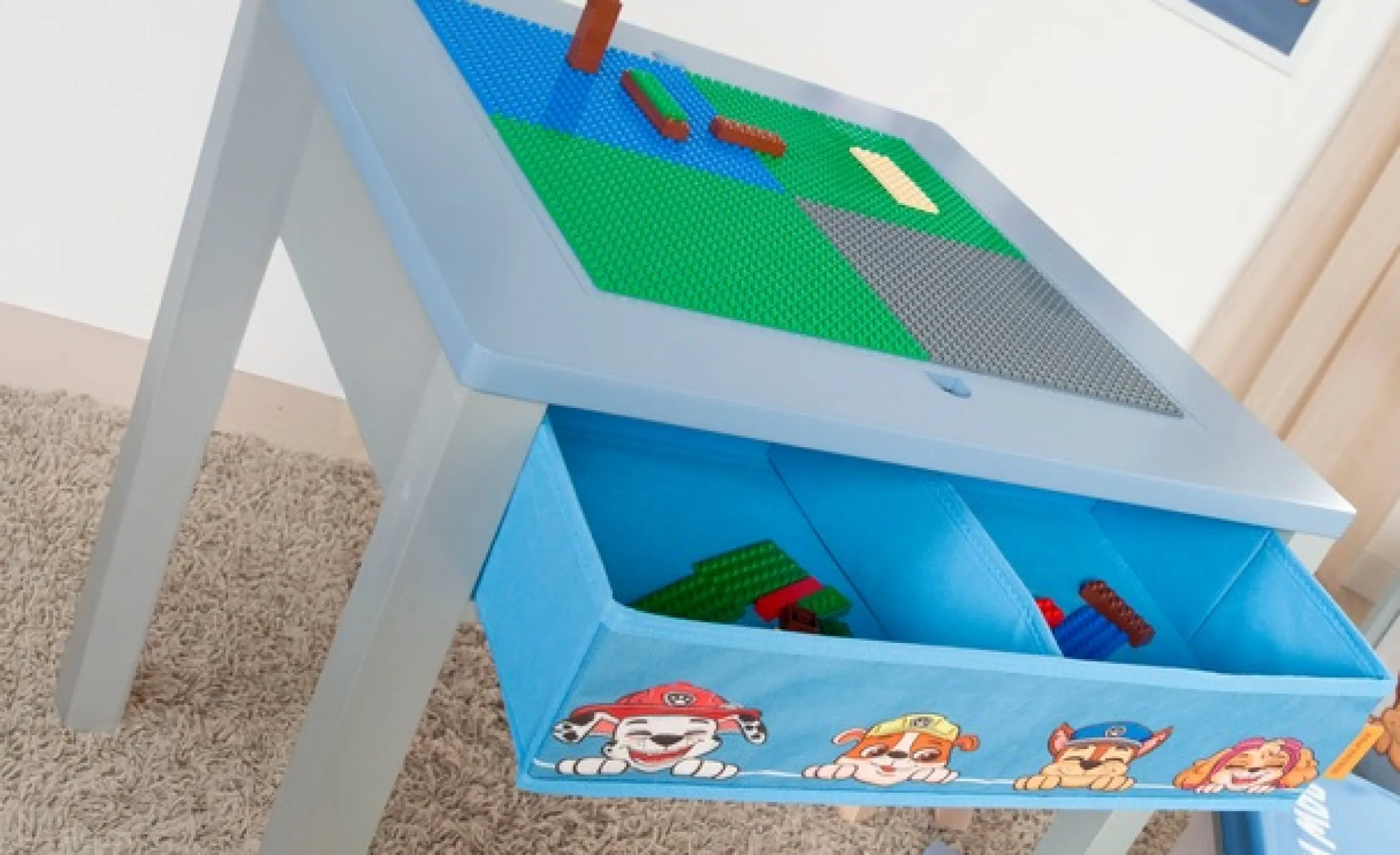 roba® Kindersitzgruppe »Paw Patrol« Set,mit Tisch und Sitzhocker