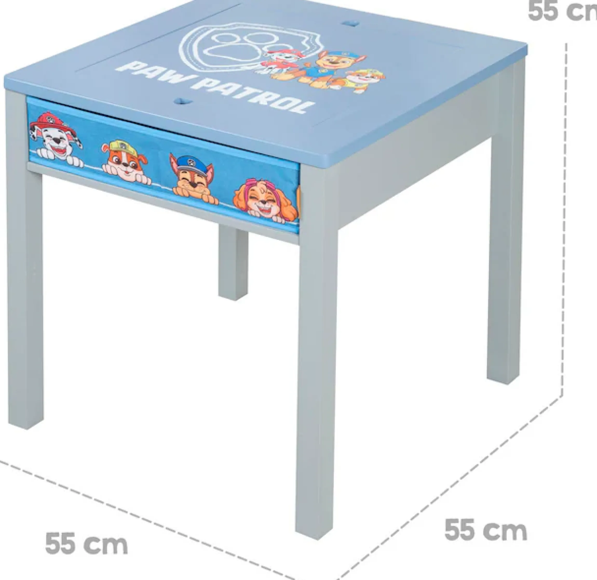 roba® Kindersitzgruppe »Paw Patrol« Set,mit Tisch und Sitzhocker