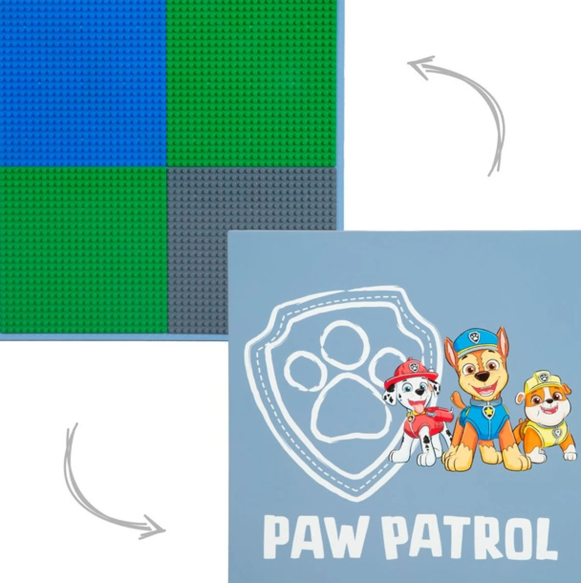 roba® Kindersitzgruppe »Paw Patrol« Set,mit Tisch und Sitzhocker