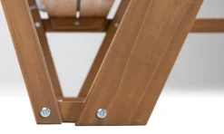 roba® Kindersitzgruppe »Picknick for 4 Outdoor Deluxe, Teakholz-Optik« mit Lehne