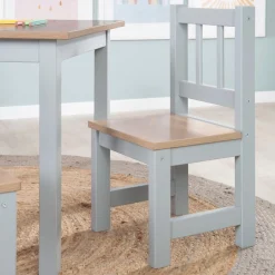 roba® Kindersitzgruppe »Woody, Holzdekor/taupe« 3 Stk. tlg.