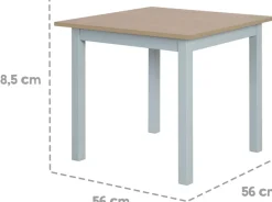 roba® Kindersitzgruppe »Woody, Holzdekor/taupe« 3 Stk. tlg.