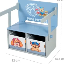 roba® Sitzbank »Paw Patrol« mit 2 Aufbewahrungsboxen