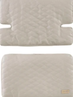 roba® Sitzverkleinerer »Greyish gesteppt« Set, 2 Stk. tlg. passend zu den Hochstühlen 'Nature Up'