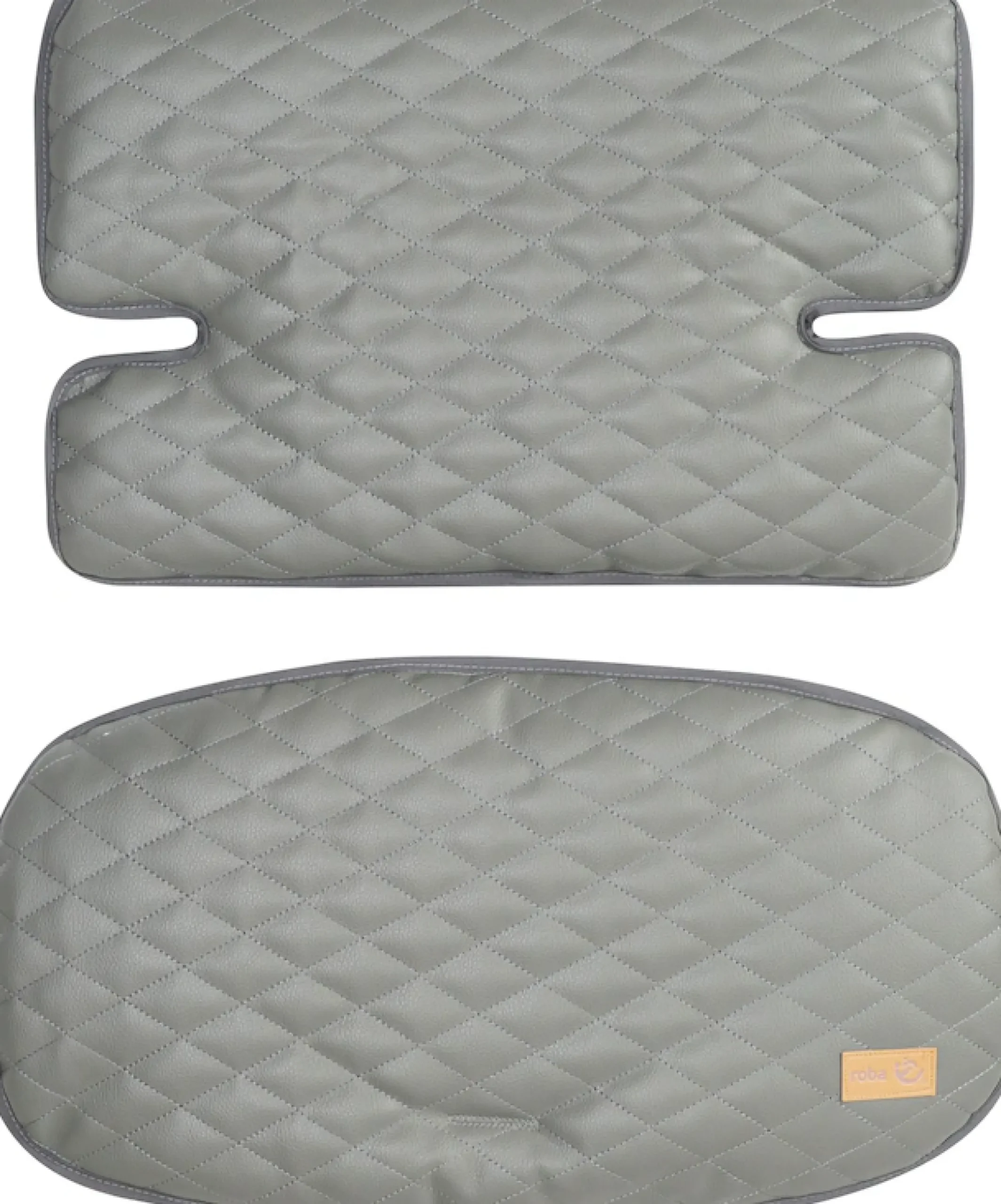 roba® Sitzverkleinerer »Sit Up Luxe, stone gesteppt, 2-teilig« 2 Stk. tlg.