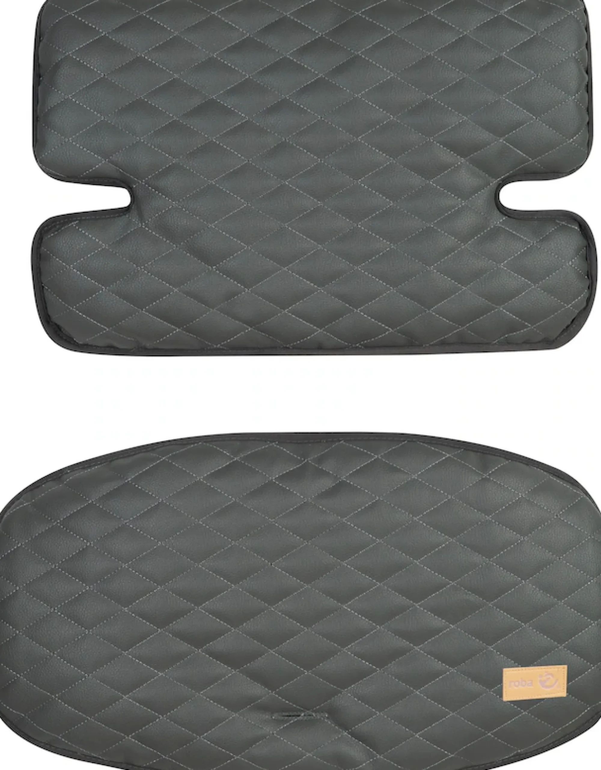 roba® Sitzverkleinerer »Sit Up Luxe, graphite gesteppt, 2-teilig« 2 Stk. tlg.