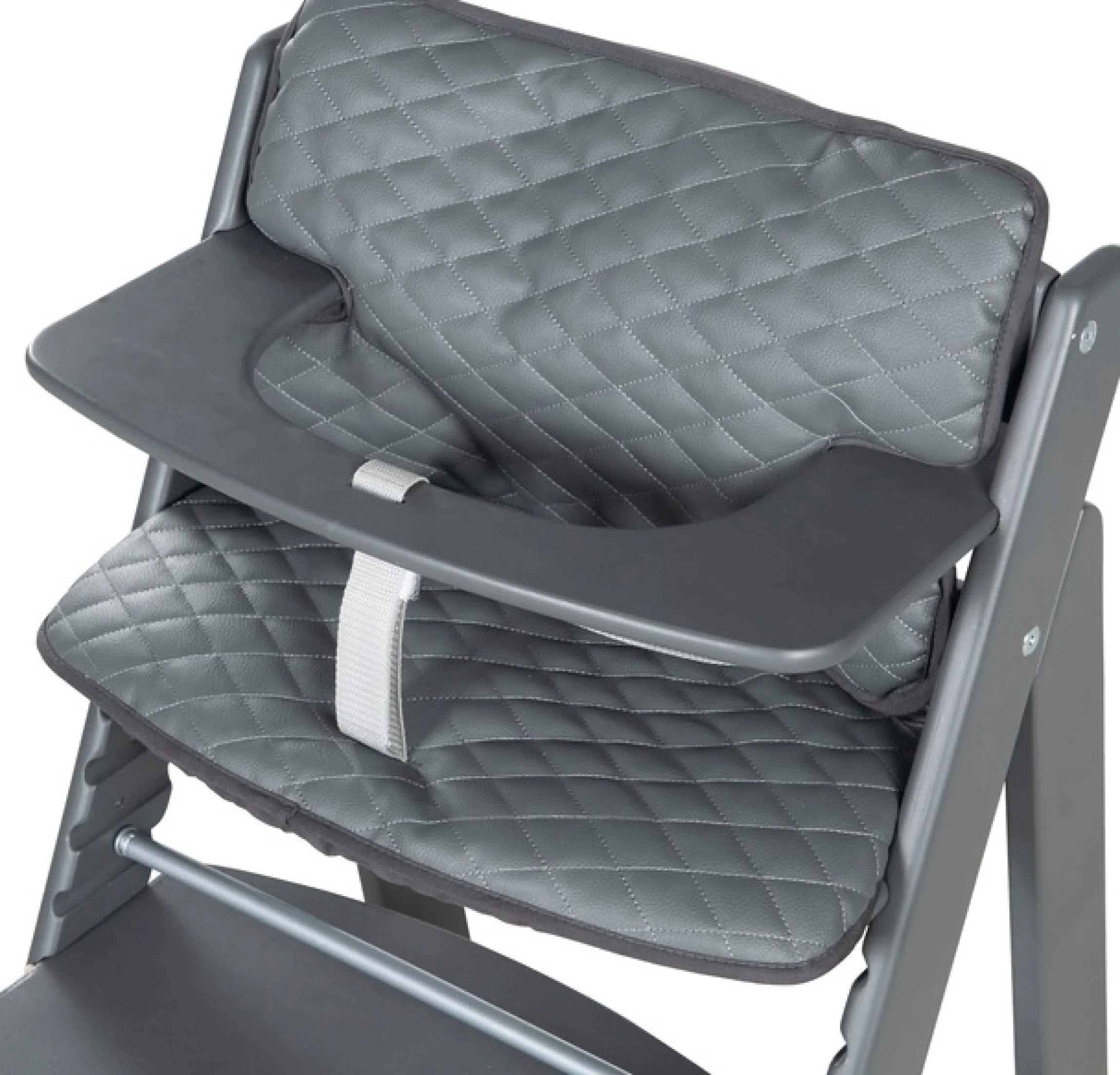 roba® Sitzverkleinerer »Sit Up Luxe, graphite gesteppt, 2-teilig« 2 Stk. tlg.