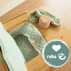 roba® Sitzverkleinerer »Style Frosty green« Set, 2 Stk. tlg. passend zu den Hochstühlen 'Nature Up'