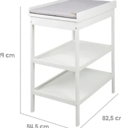 roba® Wickelregal »Style, weiß« inkl. Wickelauflage 55 cm