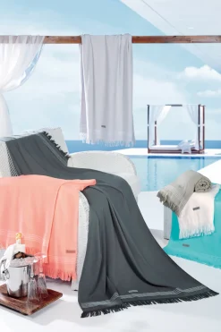 ROSS Hamamtuch »Hamam« idealer Begleiter für Strand, Sauna oder Wellnessbereich