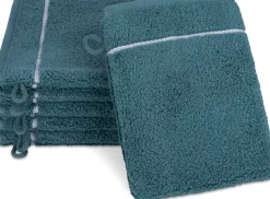 ROSS Waschhandschuh »Überkaro 9032« 100% Baumwolle, made in Germany
