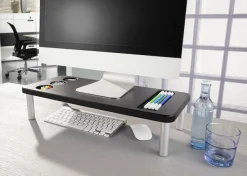 Ruco Standregal (Monitorständer), Aluminium/Kunststoff
