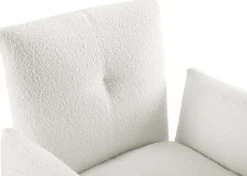 SalesFever Armlehnstuhl »Komfortabler Esszimmerstuhl mit Stil« () mit Wellenunterfederung
