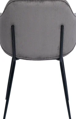 SalesFever Armlehnstuhl »Skive Zweier-Set mit stilvollem Cord-Optik Bezug« (Set) 2 Stk.Bezug in Cord-Optik