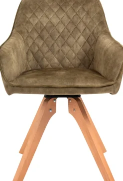 SalesFever Armlehnstuhl »Växjö - Esszimmerstuhl Komfort und Stil« () 1 Stk.Sitzkomfort neu definiert: 180° Drehplatte inklusive!