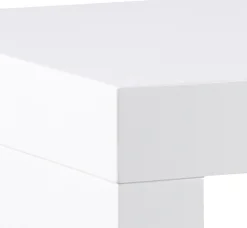 SalesFever Bartisch »Hochtisch im eleganten Stil« Edle Querstrebe in Chromoptik aus rostfreiem Stahl