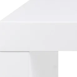 SalesFever Bartisch »Hochtisch im eleganten Stil« Edle Querstrebe in Chromoptik aus rostfreiem Stahl