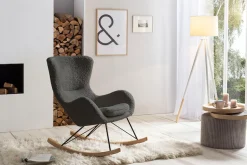 SalesFever Beistelltisch »Coffeetable in minimalistischer Optik« Bewegliche Tabletts trifft modernen Cordbezug