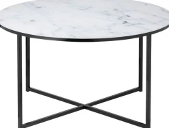 SalesFever Couchtisch »Caorle Coffeetable im eleganten Stil« Elegantes Design mit Marmoroptik-Tischplatte