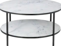 SalesFever Couchtisch »Caorle Coffeetable im minimalistischen Stil« Eleganz trifft Stil: Tischplatten in Marmoroptik