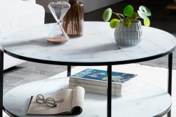 SalesFever Couchtisch »Caorle Coffeetable im minimalistischen Stil« Eleganz trifft Stil: Tischplatten in Marmoroptik